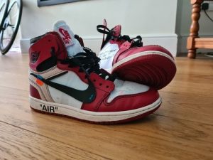 OffWhite x Air Jordan 1 Retro High OG Chicago photo review