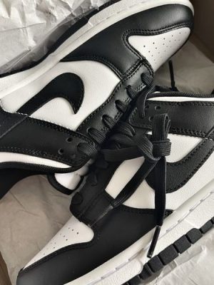 Nike Dunk Low Panda Black White DD1391100 photo review