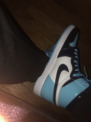 Air Jordan 1 Retro High OG Blue Chill photo review