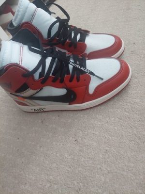 OffWhite x Air Jordan 1 Retro High OG Chicago photo review