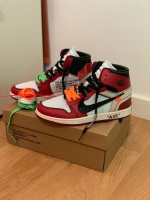 OffWhite x Air Jordan 1 Retro High OG Chicago photo review